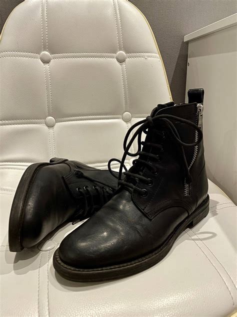 saint laurent ranger combat boots